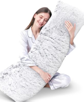 Faux Fur Body Pillow, 20" x 54"