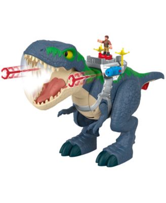 Fisher-Price Jurassic World Rebirth Ultimate Action Chomp T. Rex Dino Toy and Action Figures