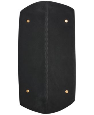 Georgette Suede Medium Bucket Bag