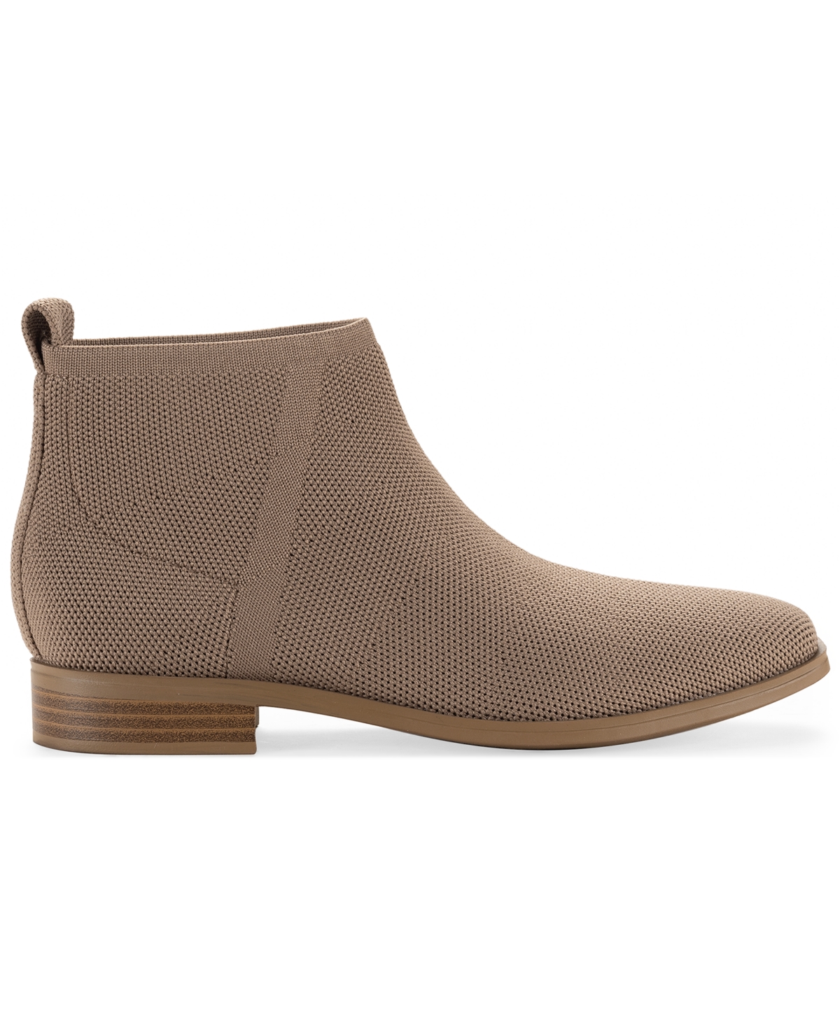 Style & Co Women's Barriee Round Toe Booties, Created For Macy's In Brown