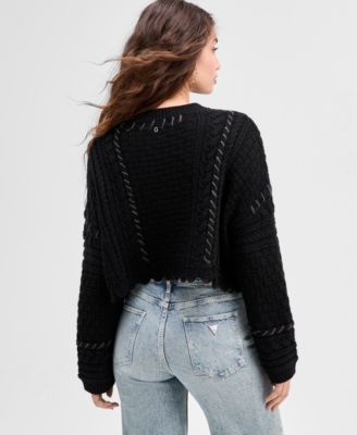 Women's Kaori Mixed-Knit Cardigan