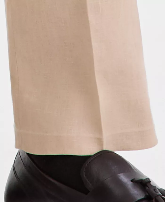Men's Modern-Fit Linen Dress Pants - thumbnail 10