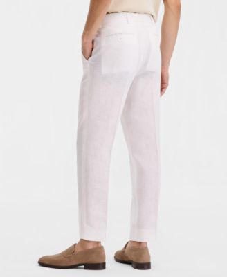 Men's Modern-Fit Linen Dress Pants