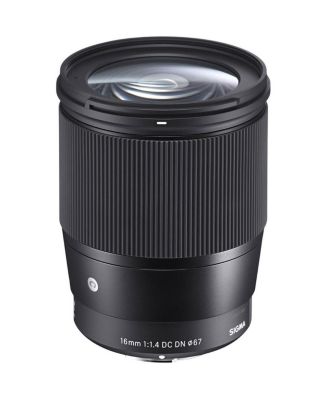 Sigma Contemporary Lens Bundle Includes Sigma 16mm f/1.4DC DN - 30mm f/1.4 DC DN - Sigma 56mm f/1.4 DC DN for Sony E-mount Cameras, Black