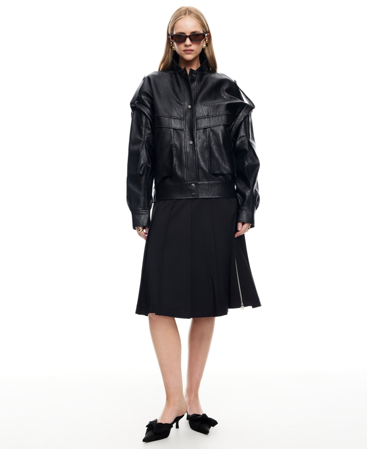 Lioness Women's Madame Bomber Jacket In Black