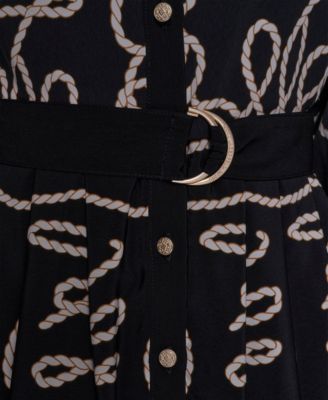 Women's Printed Long Sleeves Dress