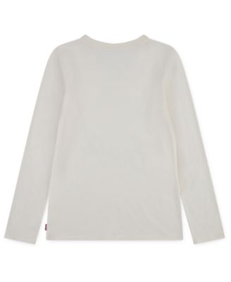 Big Girls Hat Graphic Long Sleeve T-shirt