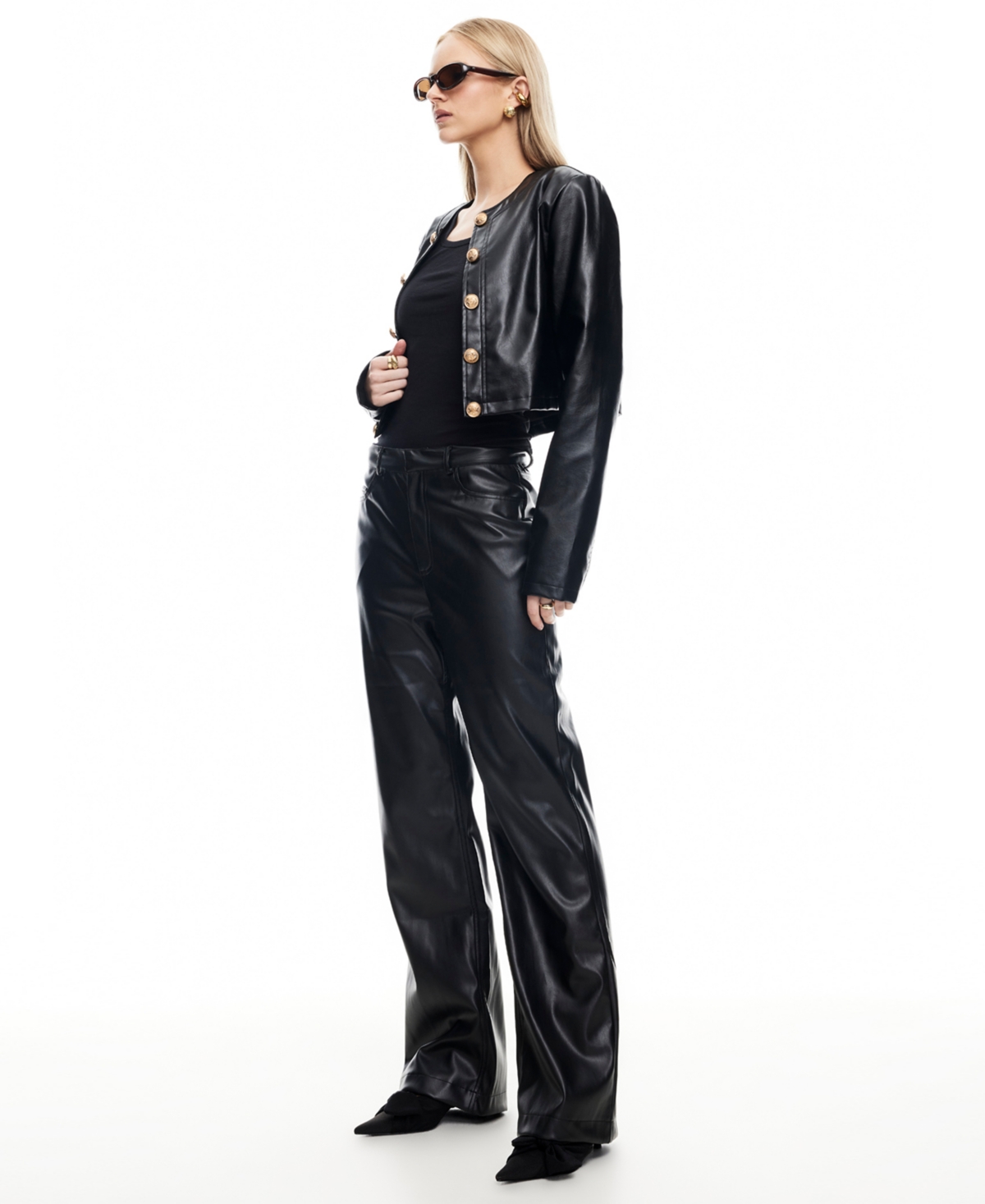 Lioness Women's Cindy Zipper-front Pants In Black