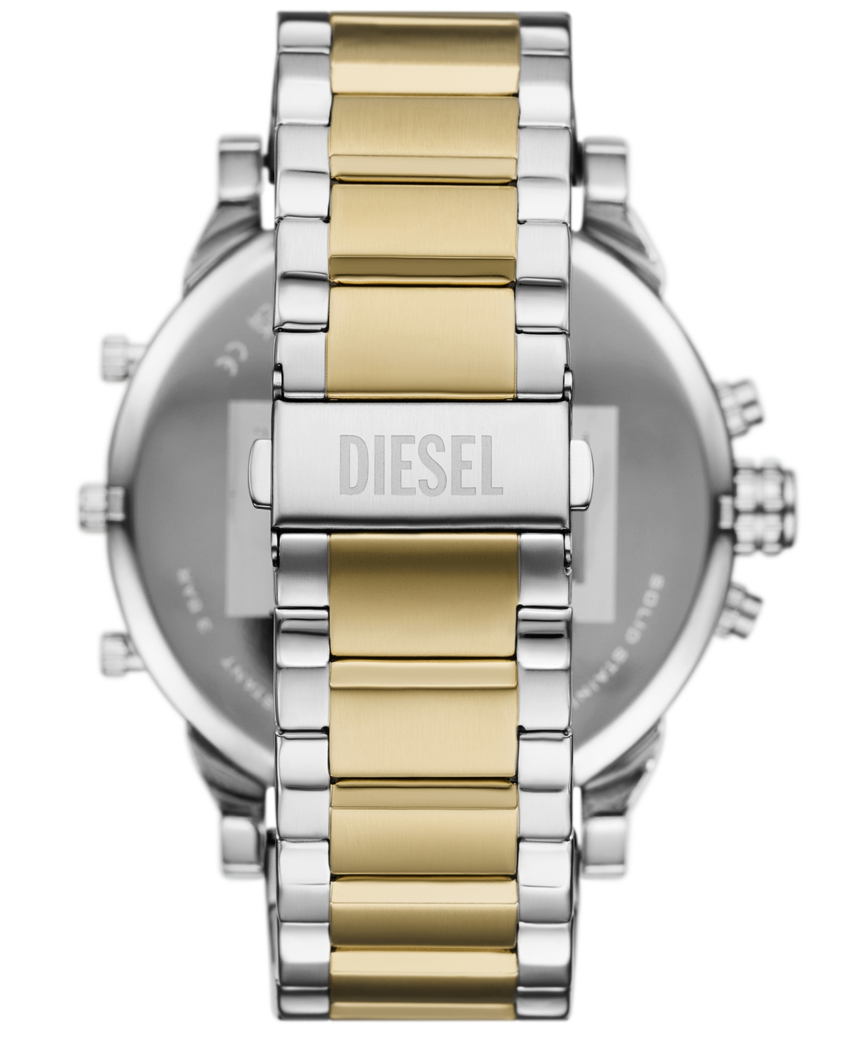 Diesel Men's Mr. Daddy Two-Hand Gold-Tone Stainless Steel Watch, 57mm