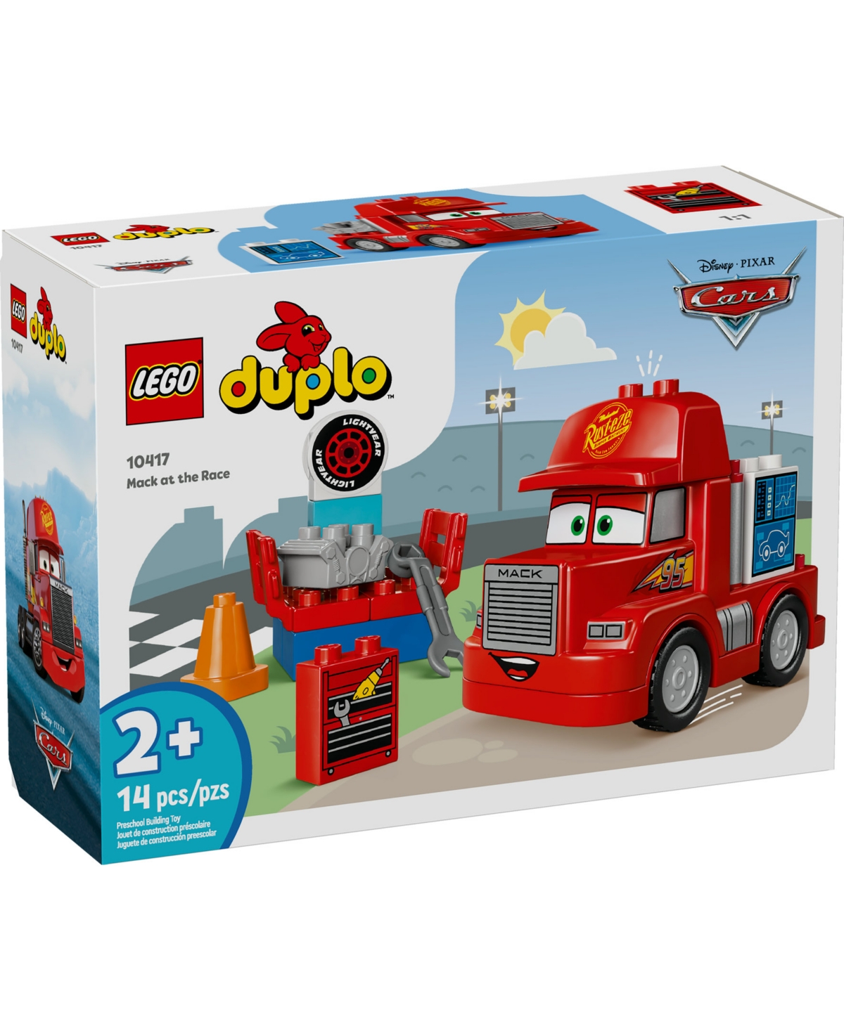 Lego Duplo Disney And Pixar's Cars Mack At The Race Toy In Multi
