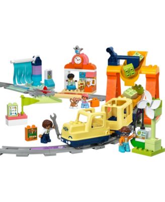 Duplo Town Big Interactive Community Train Set 10428, 103 Pieces