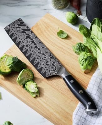 Compass Damascus 6.5" Nakiri Knife