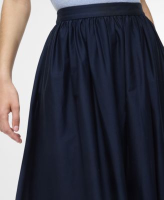 Women's Sateen Weave Maxi Skirt