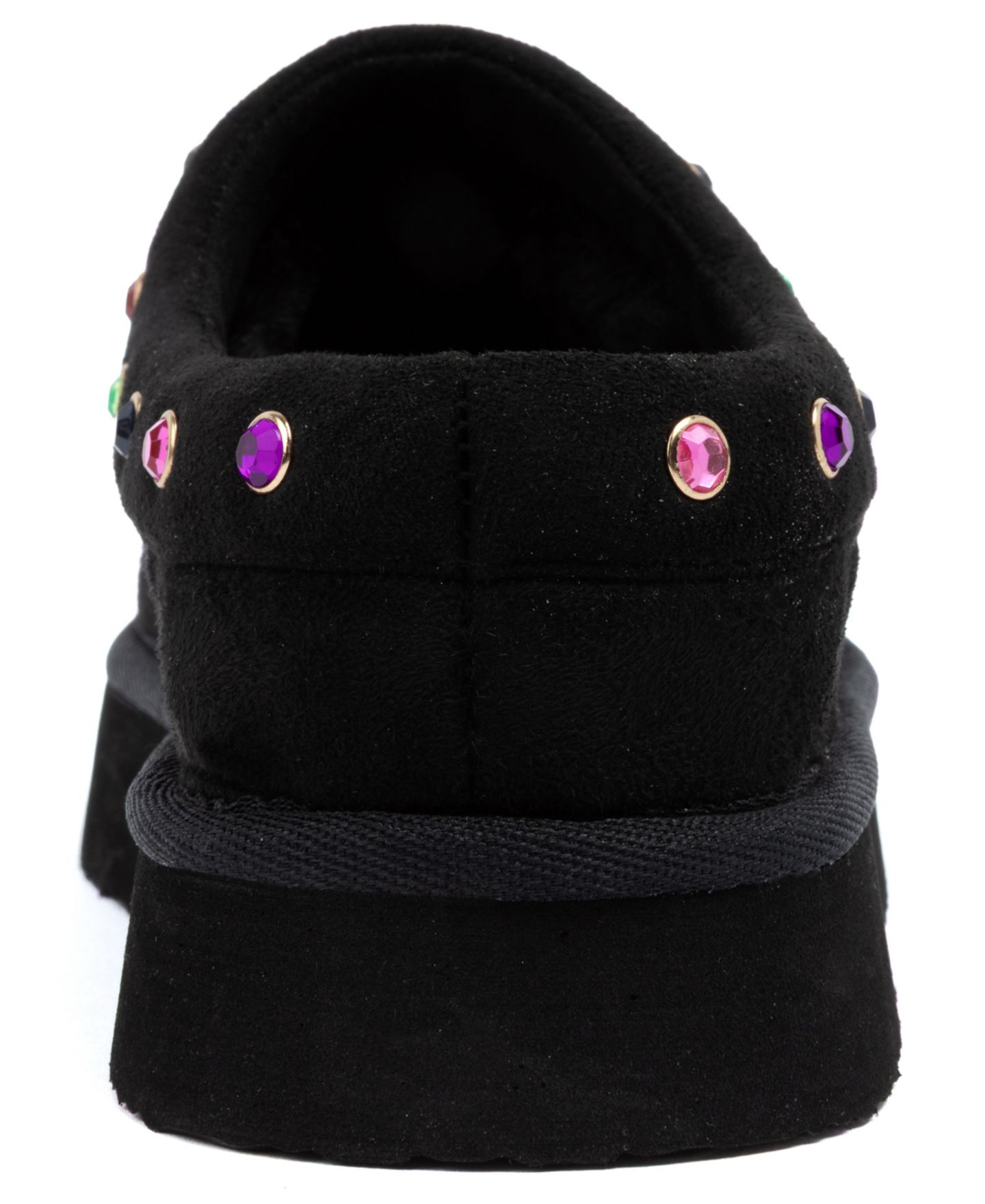 Женские сабо Juicy Couture Oenzo Closed Toe Clog Slipper, цвет: Чёрный разноцветный — фото 3