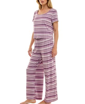 Women's 2-Piece Striped Sleepwear Set
