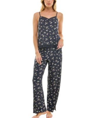 Women's 2-Piece Pull On Cami Top and Pants Set