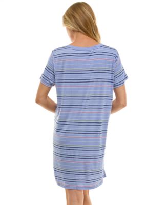 Women's Short Sleeve Printed Sleepshirt