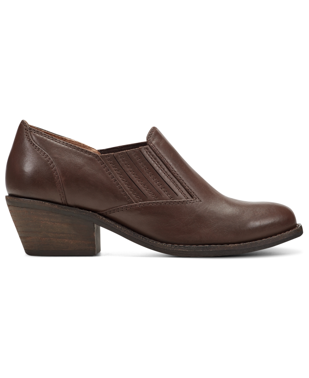 Earth Women's Jalin Block Heel Slip-on Shooties In Animal Print