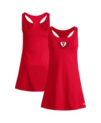 adidas - Women's Red Texas Tech Red Raiders Spring Fling Active Racerback Skort Dress