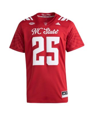 Men's 25 Red NC State Wolfpack Premier Strategy Jersey