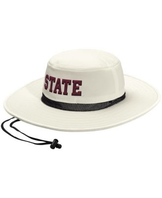 adidas - Men's and Women's Cream Mississippi State Bulldogs Wide Brim Boonie Bucket Hat