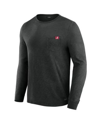 Men's Black Alabama Crimson Tide In-The-Pocket Long Sleeve T-Shirt