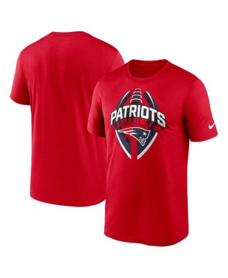 Nike - Men's Red New England Patriots Legend Icon Performance T-Shirt