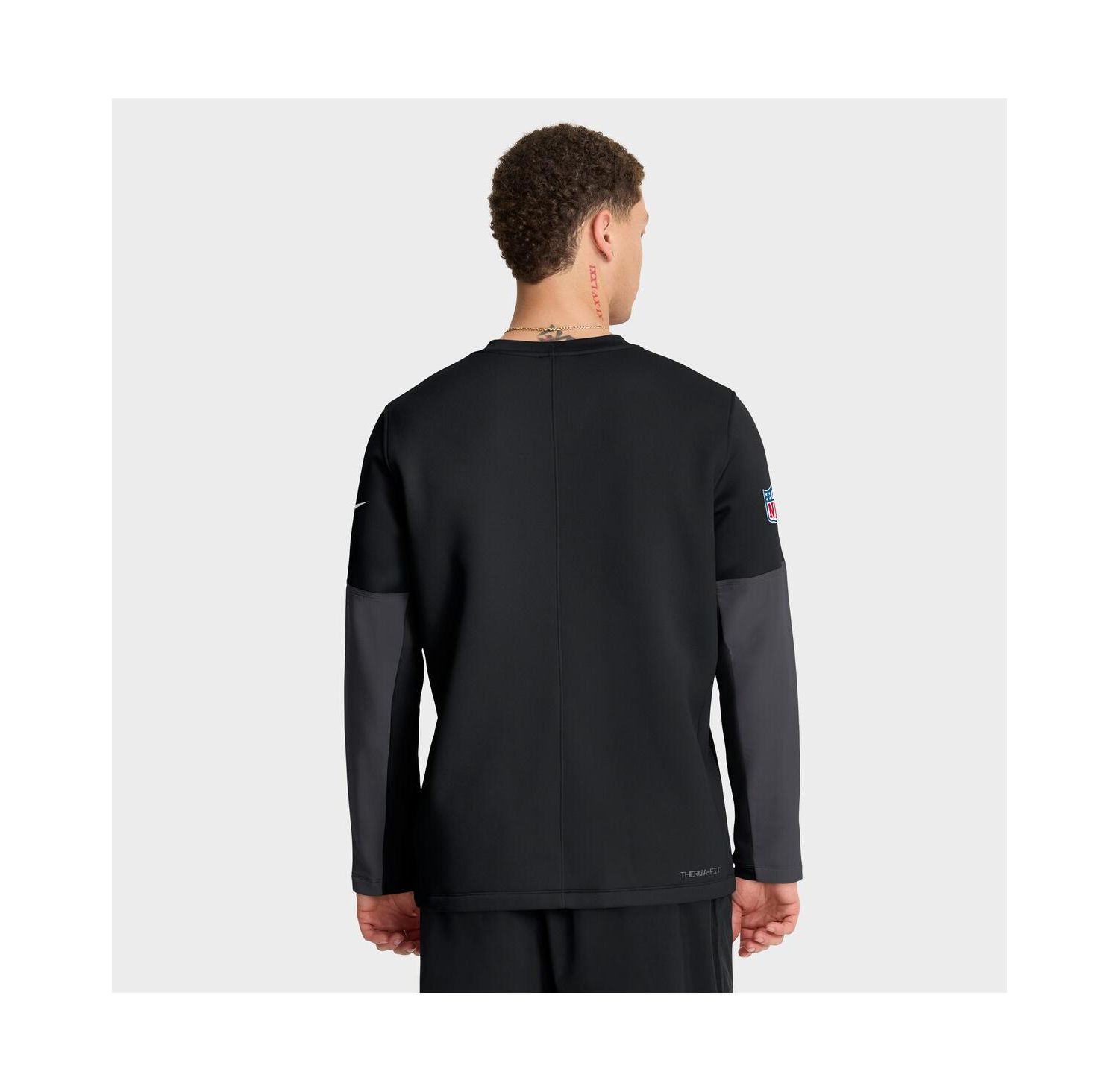 Men's Black Las Vegas Raiders Sideline Scripted to Win Performance Long Sleeve T-Shirt