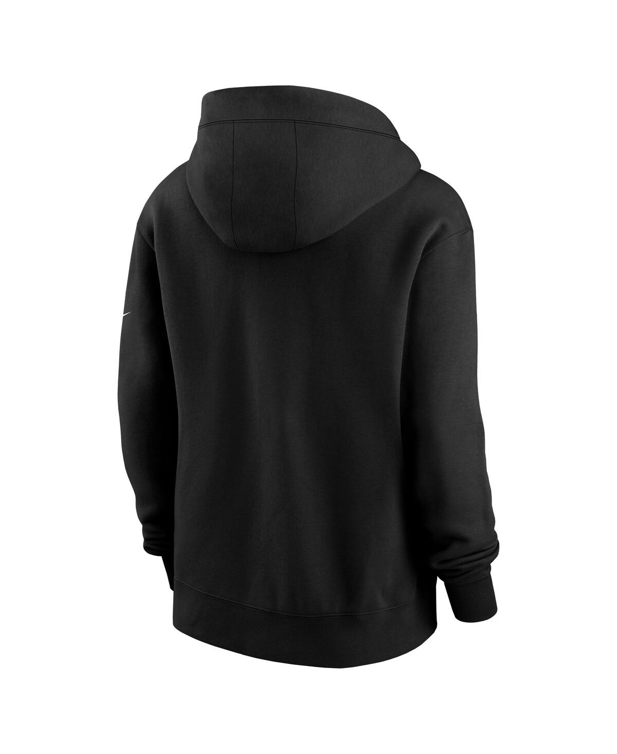 Nike Las Vegas Raiders Phoenix Rewind  Women's Nfl Full-zip Hoodie In Black