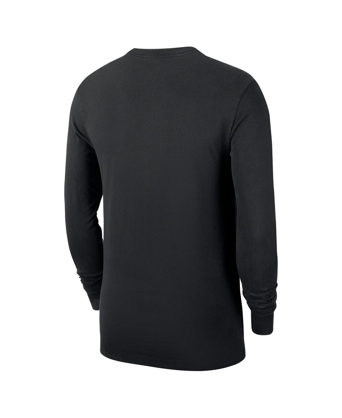 Nike Men's Black Miami Heat Authentic Long Sleeve Practice T-Shirt