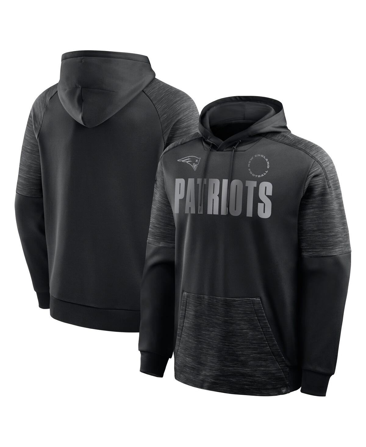 Fanatics Men's Black New England Patriots Chip Shot Pullover Hoodie