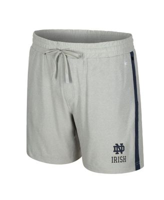 Men's Gray Notre Dame Fighting Irish Mac Shorts