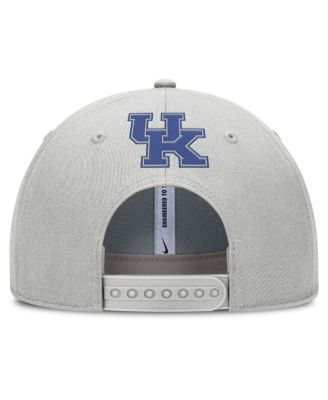 Men's Gray Kentucky Wildcats 2025 Sideline Dust Pinched Rise Adjustable Hat