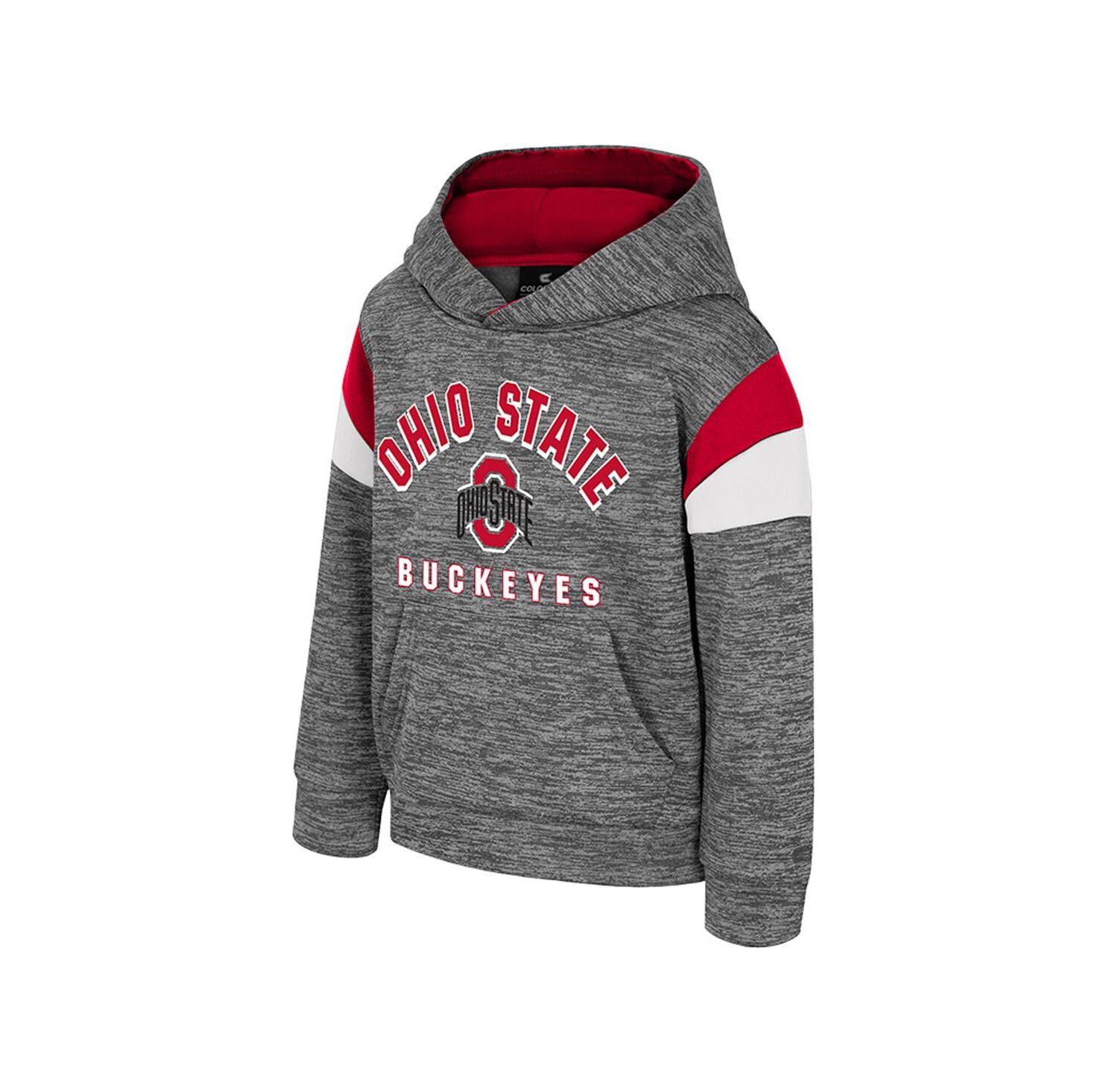 Toddler Gray Ohio State Buckeyes Wizard City Hoodie