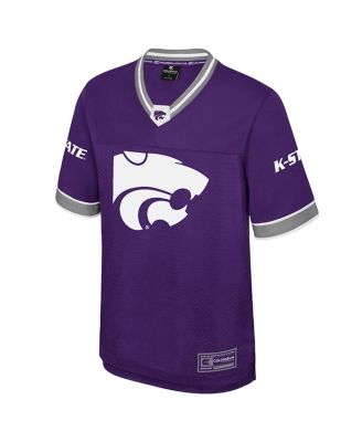 Men's Purple Kansas State Wildcats Nothing but the Hits Football Jersey