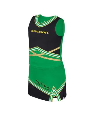 Big Girls 2-Piece Green Oregon Ducks Lollipop Park Cheer Set