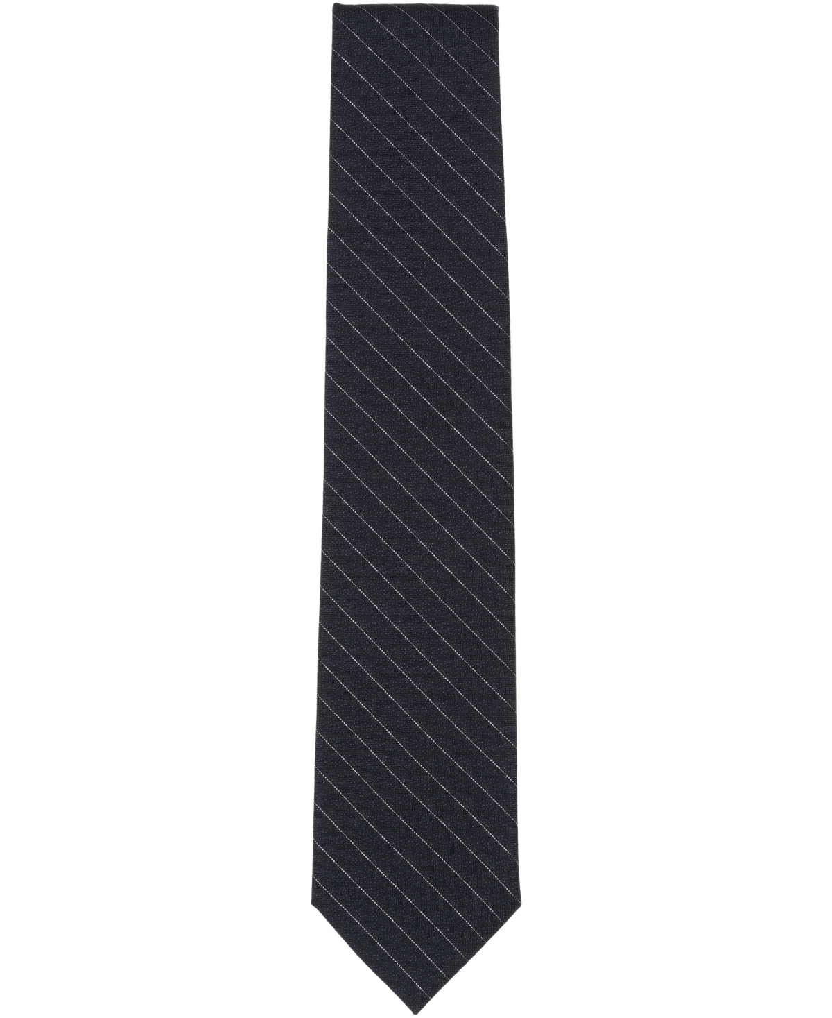 Michael Kors Men's Lurex Stripe Tie In Black