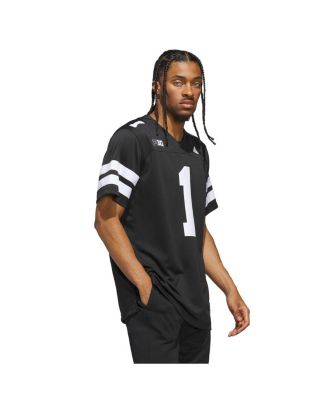 Men's 1 Black Nebraska Huskers Alternate Premier Jersey