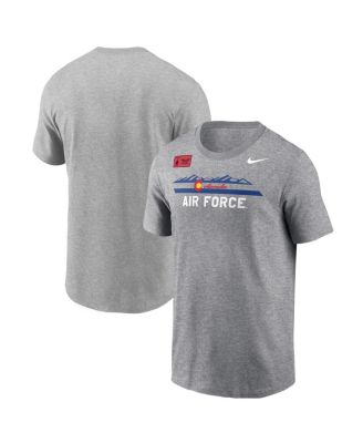 Nike - Men's Gray Air Force Falcons APLS Fighting Falcon Collection Rivalry T-Shirt