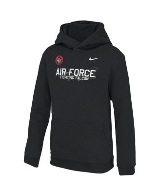Nike - Big Boys and Girls Black Air Force Falcons APLS Fighting Falcon Collection Club Fleece Hoodie