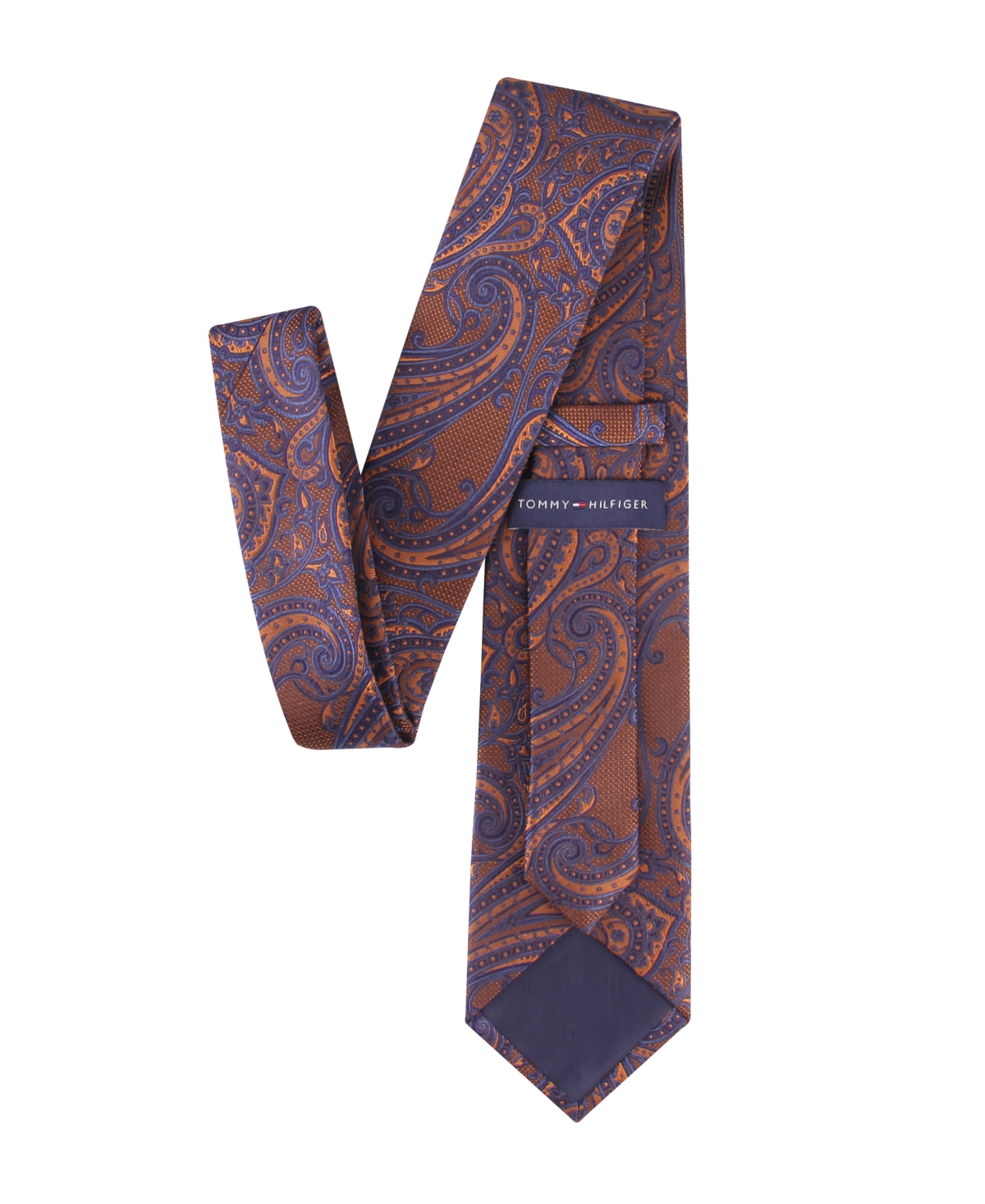 Tommy Hilfiger Men's Gemma Paisley Tie In Brown