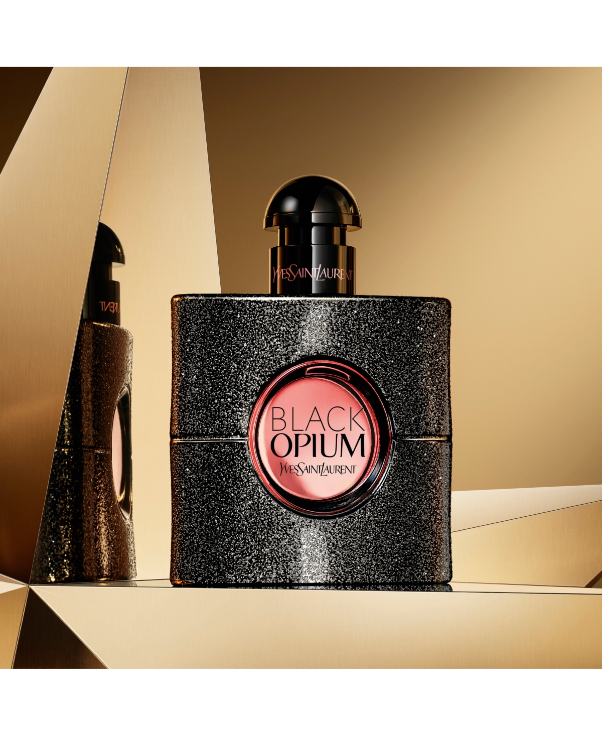 Saint Laurent 2-pc. Black Opium Eau De Parfum Set In Transparent
