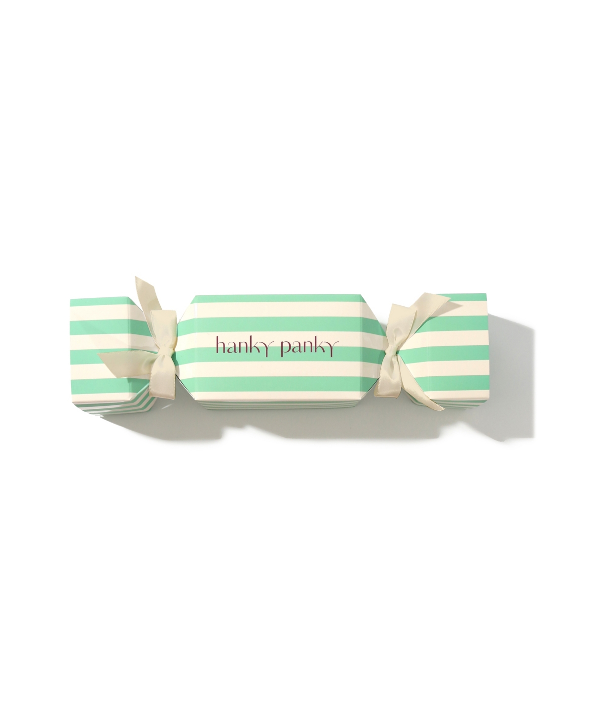 Hanky Panky Cotton Original Rise Thong Holiday 3 Pack Cracker