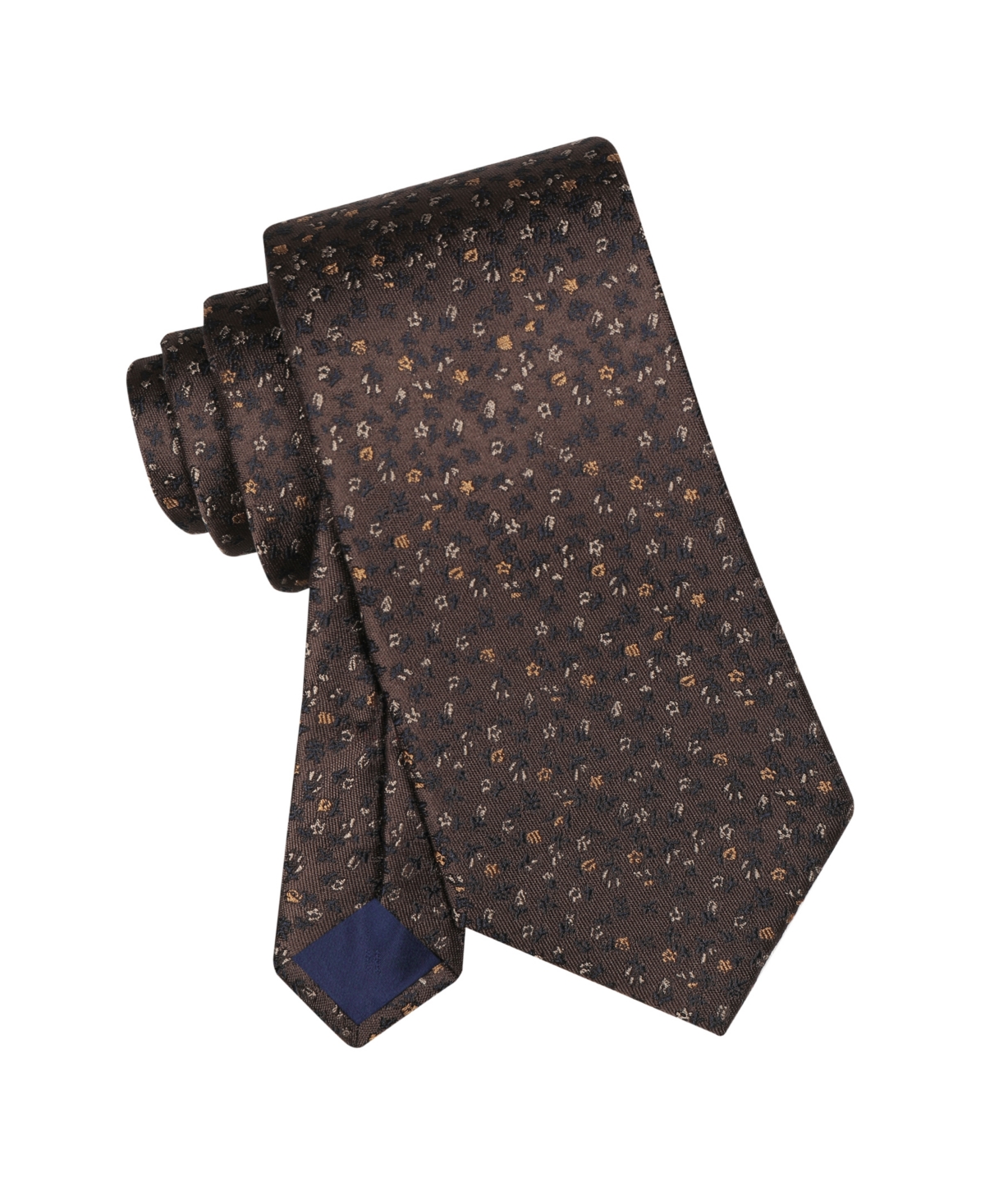 Tommy Hilfiger Men's Harmony Floral Tie In Brown