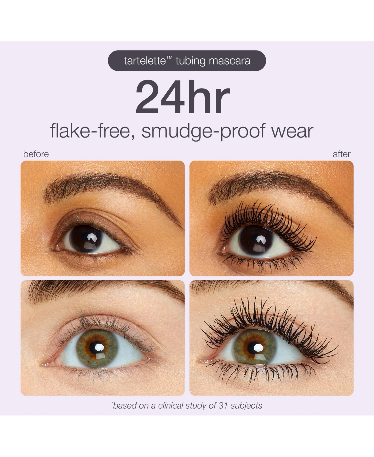 Tarte 4-pc. Lette Tubing Must-haves Set In Transparent
