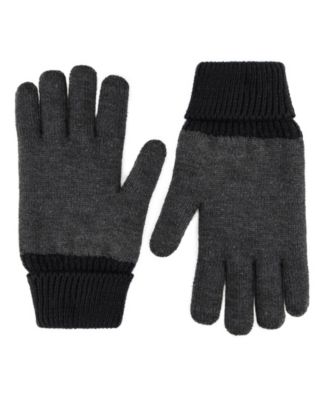 Men's 2-Pack Fleece Ivy Beanie and Gloves Set