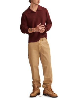 Men's Johnny Collar Polo Sweater