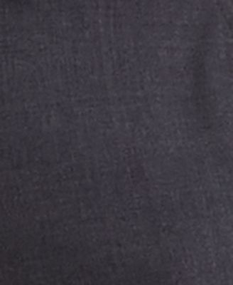 Men's Slim-Fit Wool Suit Pants