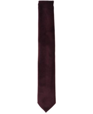 Men's Tux Velvet Solid Tie, Macy's Exclusive