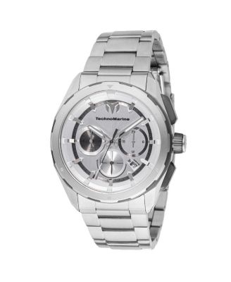 Men's TM-318091 OCEAN Quartz Silver Dial Watch